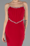 Robe de Cérémonie Midi Rouge ABK2702