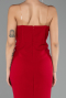 Robe de Cérémonie Midi Rouge ABK2702