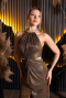 Robe De Soirée Longue Cuivre ABU4324
