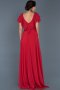 Robe de Fiançaille Longue Rouge ABU032