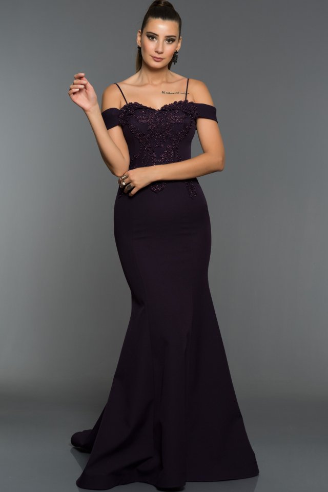 Robe De Cocktail Courte Géométrique Violet/noir/bleu - Marque Christina Love - Taille M - Occasion
