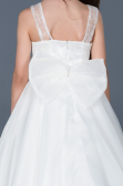 Robe de Soirée Enfants Longue Blanc ABU786