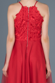 Robe de Soirée Courte Rouge ABK416