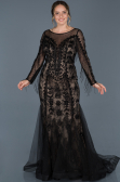 Haute Couture Longue Noir ABU829