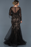 Haute Couture Longue Noir ABU829