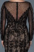 Haute Couture Longue Noir ABU829