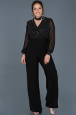 Robe Grande Taille Noir ABT031