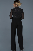 Robe Grande Taille Noir ABT031