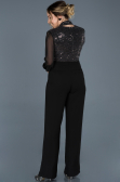 Robe Grande Taille Noir ABT031