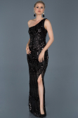 Robe de Soirée Longue Noir ABU835