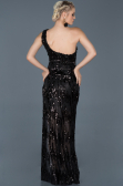 Robe de Soirée Longue Noir ABU835