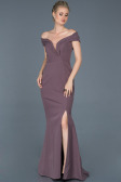 Robe de Soirée Longue Lavande ABU870
