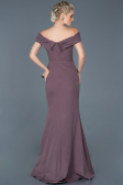 Robe de Soirée Longue Lavande ABU870