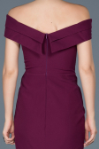 Robe de Soirée Longue Prune ABU870