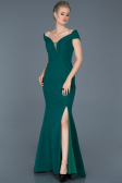 Robe de Soirée Longue Émeraude ABU870