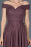 Robe d'Invitation Courte Lavande ABK015