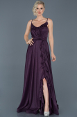 Robe de Fiançaille Longue Violet ABU888
