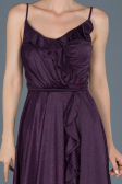 Robe de Fiançaille Longue Violet ABU888