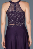 Robe de Fiançaille Longue Violet ABU766