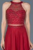 Robe de Fiançaille Longue Rouge ABU766