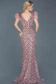 Robe de Soirée Longue Poudre ABU881