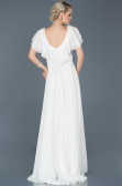 Robe de Fiançaille Longue Blanc ABU032