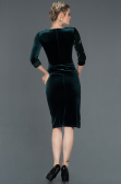 Robe de Cérémonie Courte Émeraude ABK704