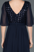 Robe de Cérémonie Longue Bleu Marine ABU676