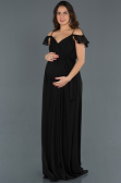 Robes de Soiree de Gross Longue Noir ABU756
