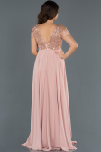 Robes de Soiree de Gross Longue Bleu Marine-Poudre ABU747