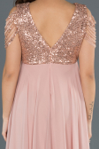 Robes de Soiree de Gross Longue Bleu Marine-Poudre ABU747