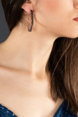 Boucle d'Oreille Rose UKP0170