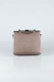 Sac de Boîte Cuir dentelé Platine V294
