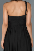 Robe de Fiançaille Longue Noir ABU1142