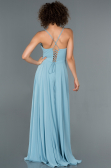 Robe de Soirée Longue Bleu ABU1305