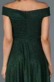 Robe de Cérémonie Courte Émeraude ABK827