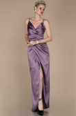 Robe De Fiançaille Longue Lavande ABU564