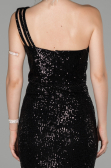 Robe de Soirée Longue Noir ABU1436