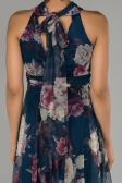Robe de Cérémonie Longue Bleu ABU674