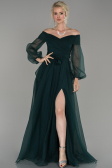 Robe de Fiançaille Longue Émeraude ABU1468