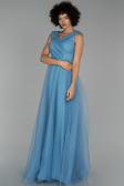 Robe de Fiançaille Longue Indigo ABU1525
