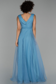 Robe de Fiançaille Longue Indigo ABU1525