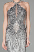 Haute Couture Longue Argent ABU975