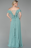 Robe de Soirée Longue Turquoise ABU1600