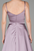 Robe de Soirée Longue Satin Lavande ABU1601