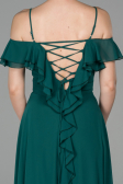 Robe de Soirée Longue Émeraude ABU1600