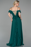Robe de Soirée Longue Émeraude ABU1600