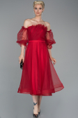 Tenue de Soirée Midi Rouge ABK971