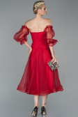 Tenue de Soirée Midi Rouge ABK971