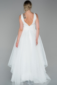 Robe de Soirée Longue Blanc ABU1727